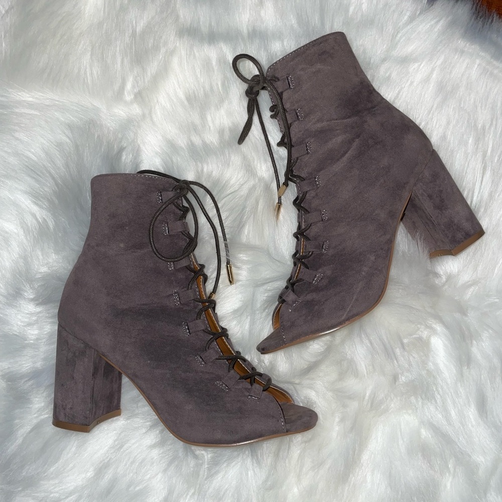 Shoe Republic LA Lace Up Heels